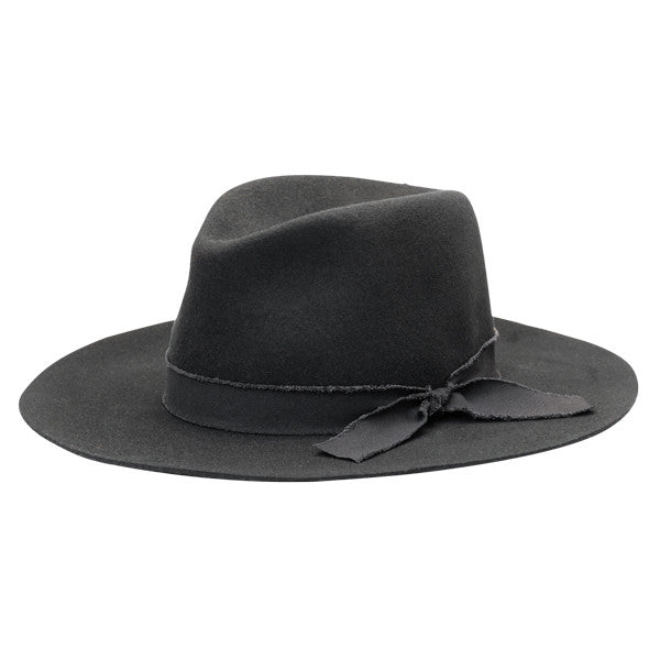Fedora Hats For Men Black Wool Felt Soft Extra Wide Large Brim