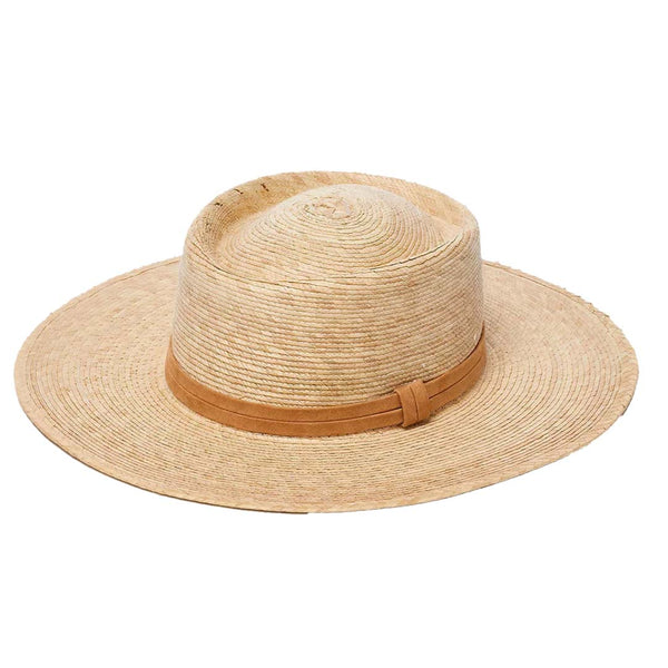California Hat Company - Palm Leaf Gambler Hat – Hats Unlimited display picture 2