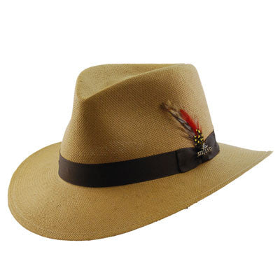 TLS Stefeno - Phillip Toffee Faux Panama Hat - Style