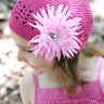 Baby Bezak - Rose Cap With Soft-Pink Flower