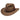 SM-26_Saint-Martin_Crushable_wool_felt_fedora_Brown_Profile