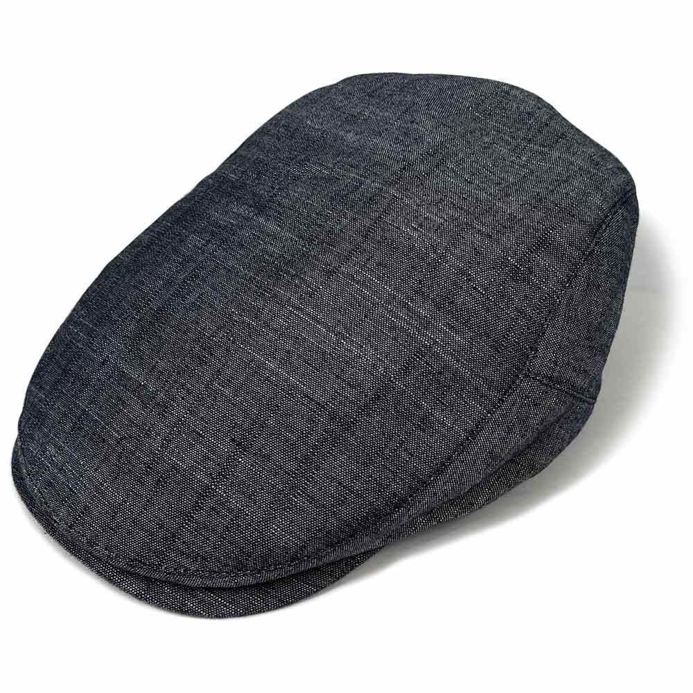 Cap St. Martin Saint Martin | Charcoal Flat Cap | Hats Unlimited