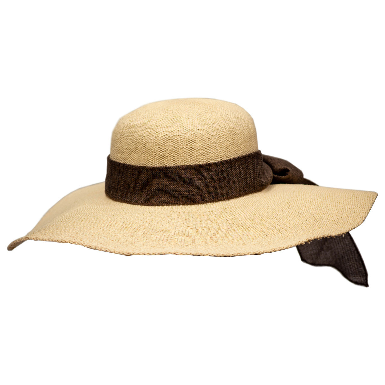 Saint Martin - Wide Brim Hat with Bow (Profile)