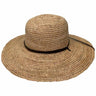 Saint Martin - Crochet Raffia Sun Hat with Leather Band - Style