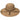 Saint Martin - Crochet Raffia Sun Hat with Leather Band - Back