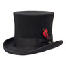 Saint Martin - "Magician" Wool Felt Top Hat (Profile)