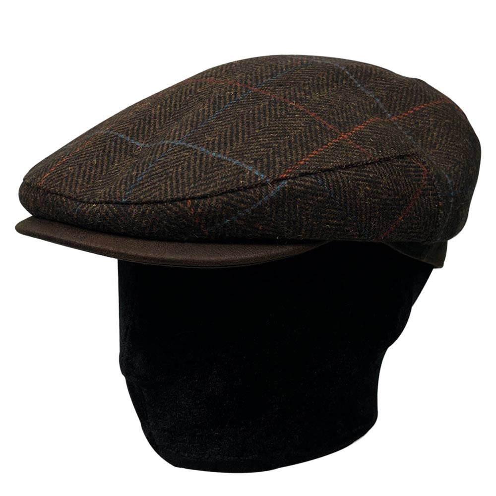 PLAID FASHION IVY CAP Brown CA11056DD37