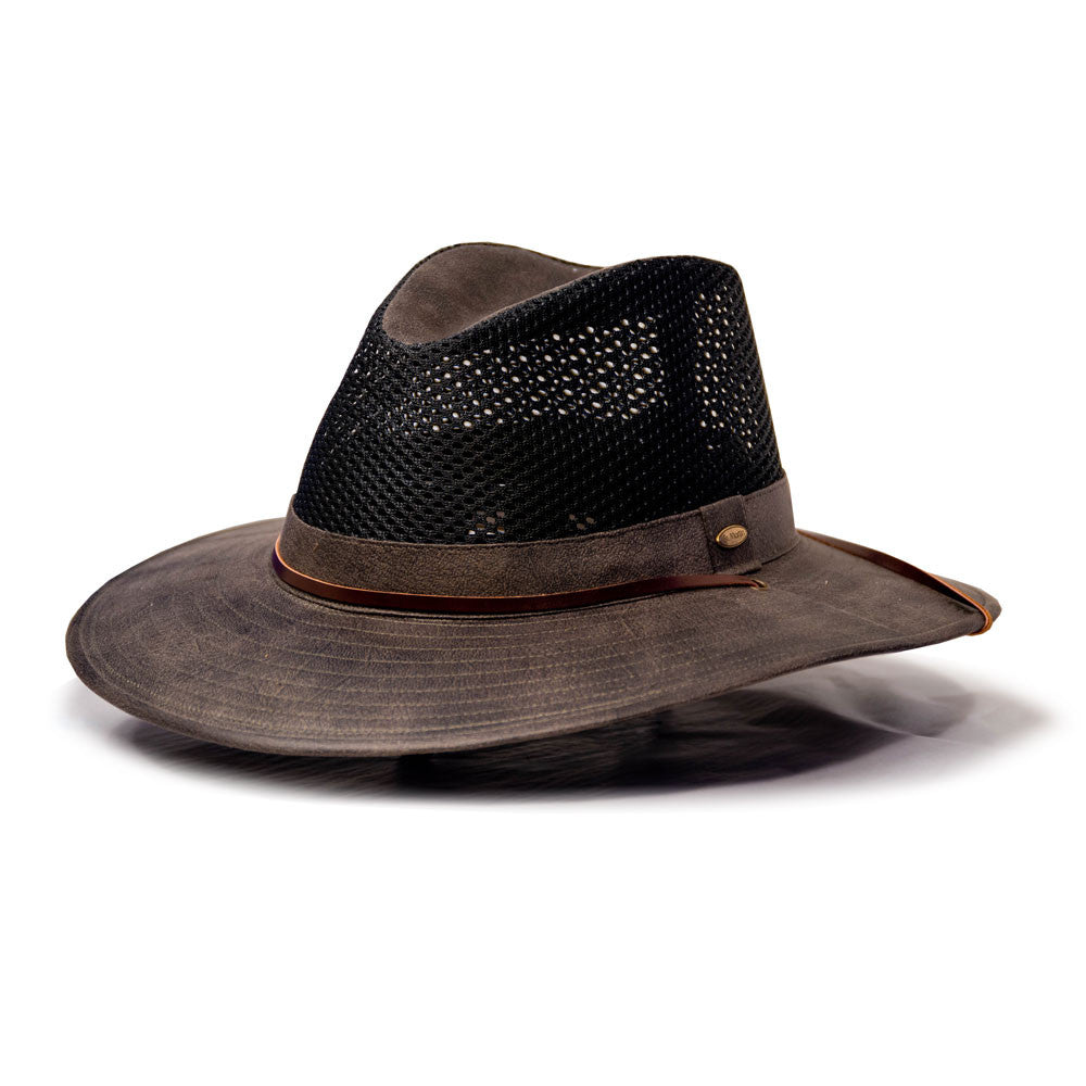 Saint Martin - Safari Breezer Hat Olive-Charcoal (Profile)