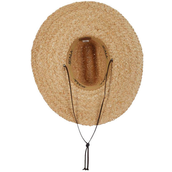 USA FLAG Large Natural Straw Hat Lifeguard Beach Gardening Summer from  Mexico - New with box/tags 