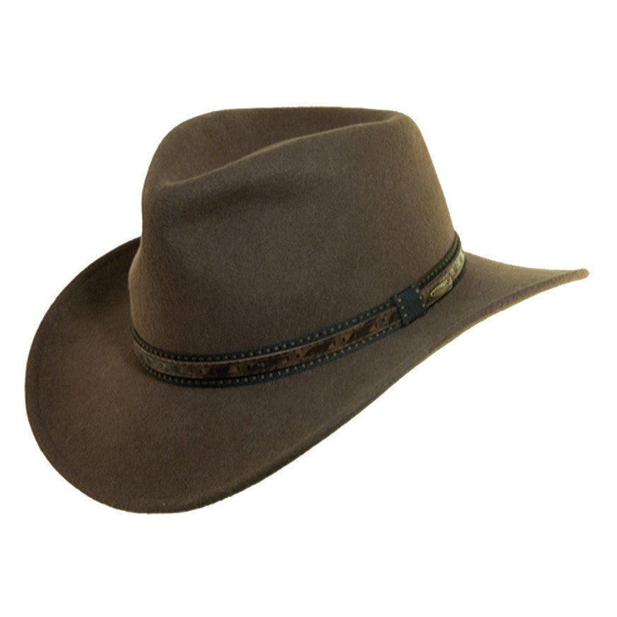 Scala - Outdoor Wide Brim Hat in Khaki