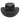 Scala - Crushable Wool Felt Outback Hat Black - Front