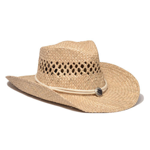 Dorfman-Pacific - Seagrass Cowboy Hat (Side)