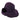 Jeanne Simmons - Purple Slanted 4.5" Brim Hat -