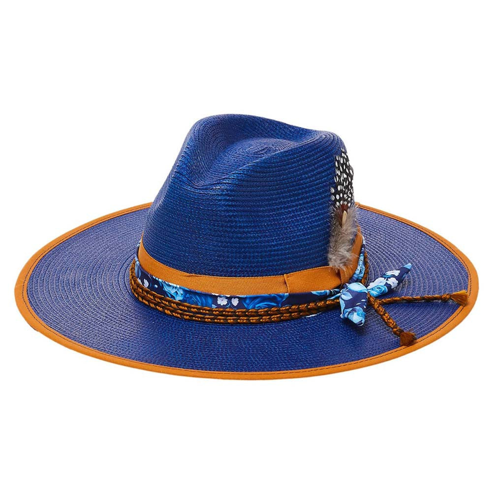 Stampede Hats | “Aquamarine” Bohemian Handmade Hat | Hats Unlimited