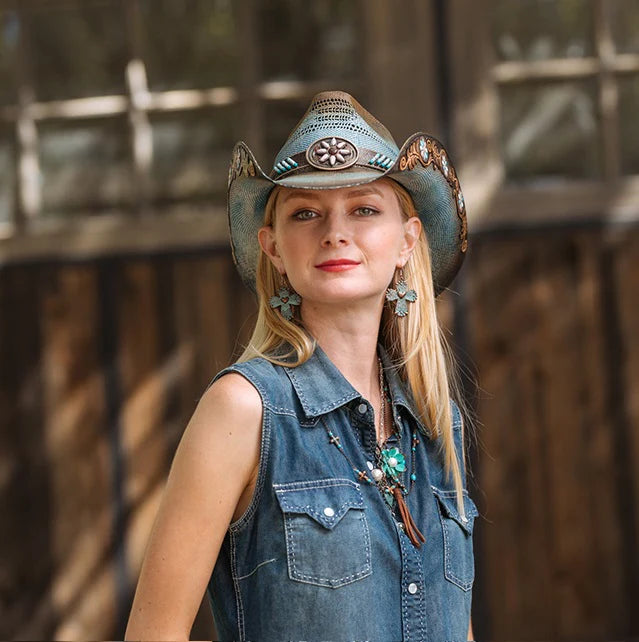 Stampede-Hats-Turquoise-Fox-CA-1928D-Model