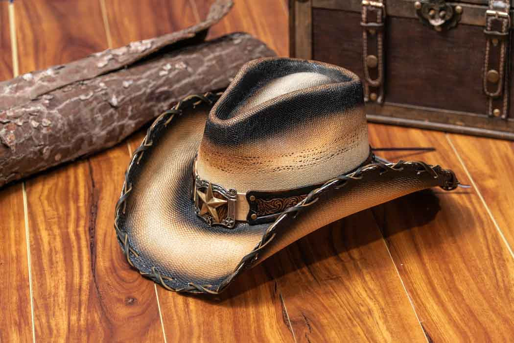Stampede Hats - Tea Stained Lone Star Cowboy Hat (Stock, Lifestyle)