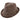 Stetson - Authentic Italian Wool Fedora in Brown - Full