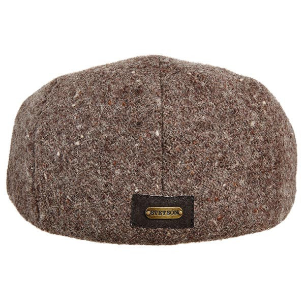 Stetson - Authentic Italian Wool Ivy Cap in Brown - Back View