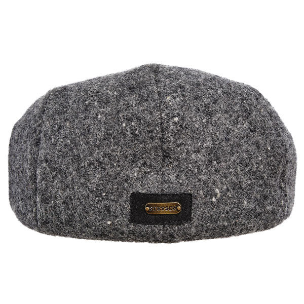 Stetson - Authentic Italian Wool Ivy Cap in Grey - Back View