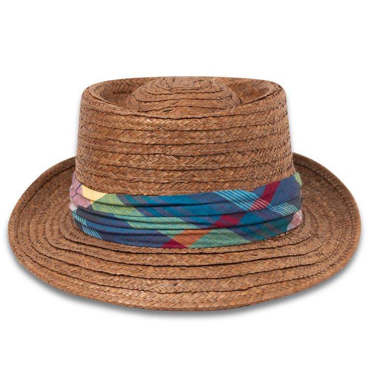 Stetson - Madrigal Coconut Braid Gadabout Hat (Front)