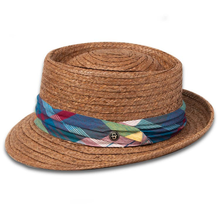 Stetson - Madrigal Coconut Braid Gadabout Hat (Side)