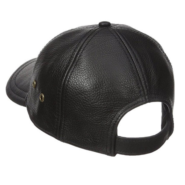 Stetson - Oily Timber Cap in Black - Back View