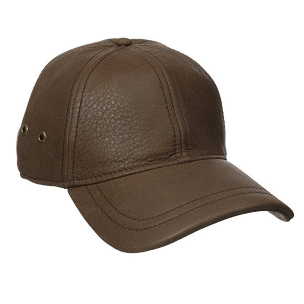 Stetson - Oily Timber Cap in Brown - Front View