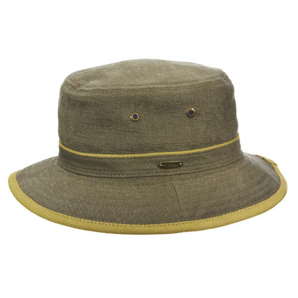 Stetson - Oxford Bucket Hat in Olive