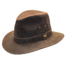 Stetson - Tullamore Distressed Leather Safari Hat - 