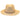 Sun 'N' Sand - Raffia Wide Brim Fedora Hat Natural - Front
