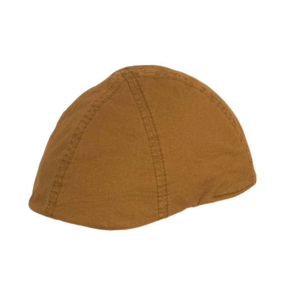 TLS Stefeno Ashley Cotton Duckbill Cap in Rust - Full View