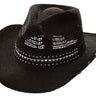Kenny K - Black Studded Cowboy Hat