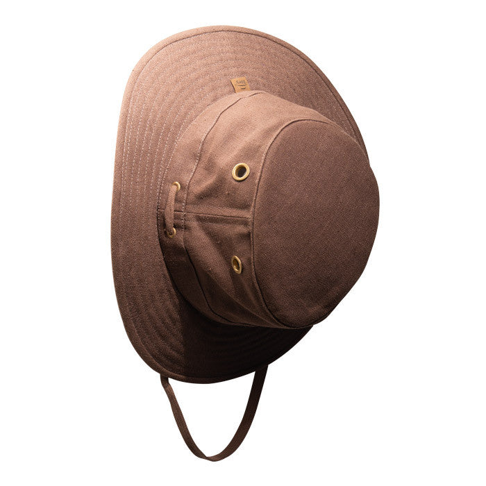 Tilley | TH5 Hemp Outdoor Mid-Brim Hiker Hat | Hats Unlimited Mocha / 7 7/8 unisex