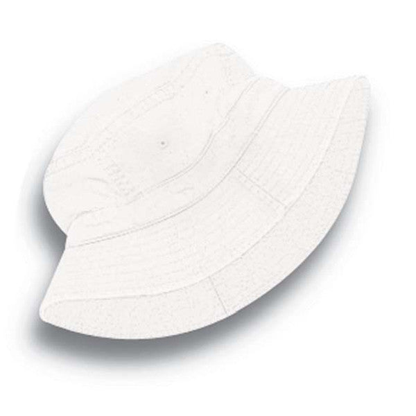 Adams - White Vacationer Dyed Bucket Hat