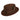 Scala - Rust Porkpie Wool Felt Hat - Rust