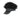 Elope - Afro Visor Hat Grey With Black Hair