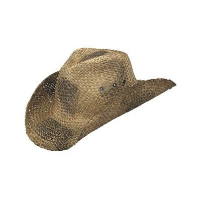 Peter Grimm - Maverick Black Straw Cowboy Hat