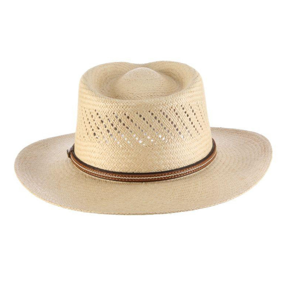 Scala - Muirfield Vented Outback Panama Hat -Back